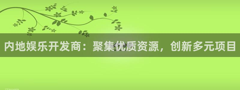 永利皇官注册：内地娱乐开发商：聚集优质资源，创新多元项目